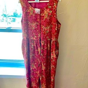 Laura Ashley corduroy jumper (pants)